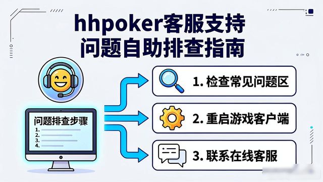 hhpoker客服支持有问题怎么办 全面解答指南