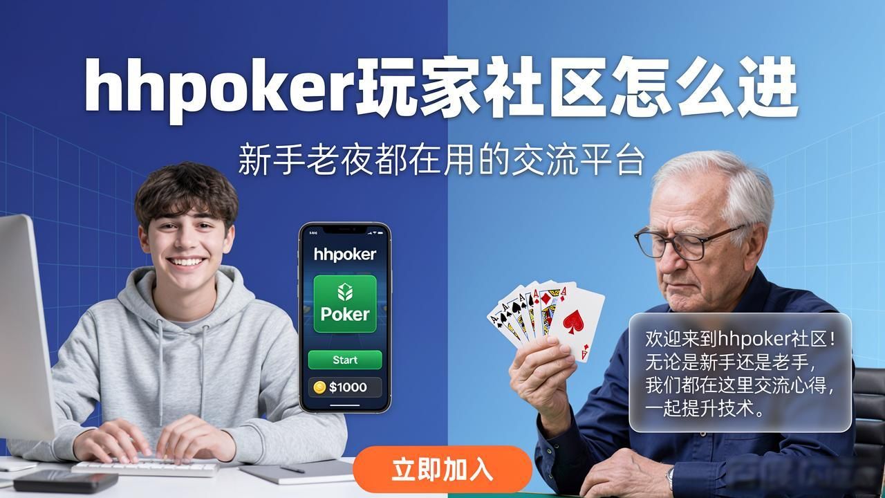 hhpoker玩家社区怎么进 新手老手都在用的交流平台