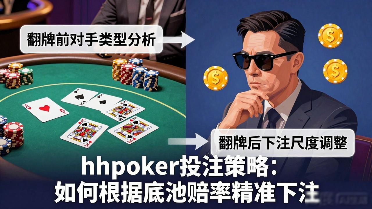 hhpoker投注策略：如何根据底池赔率精准下注