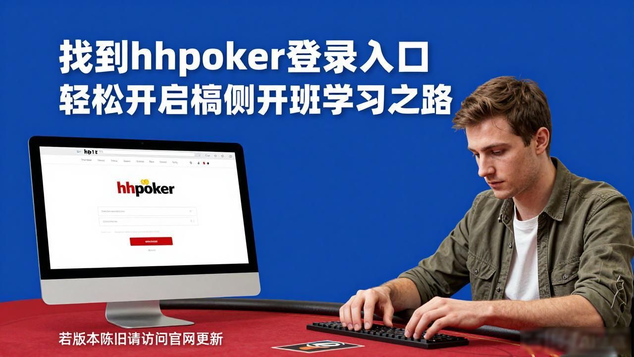 找到hhpoker登录入口 轻松开启德州扑克学习之路