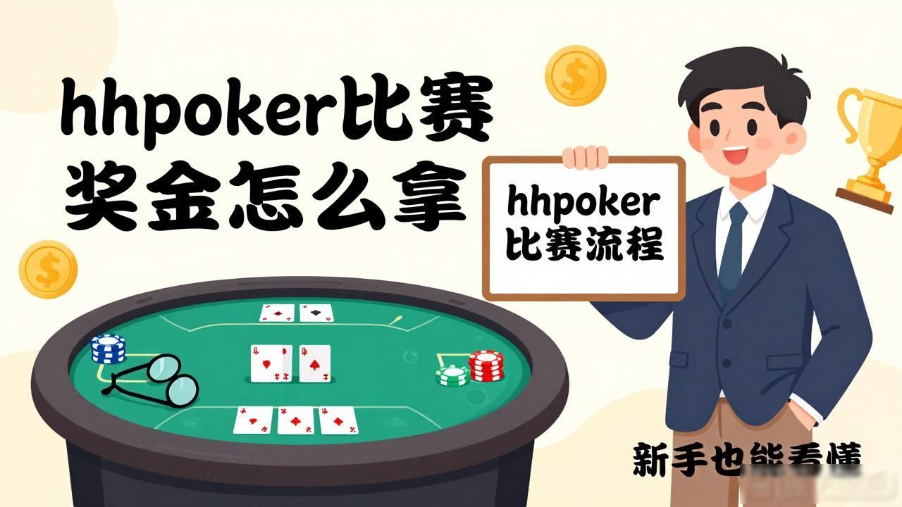hhpoker比赛奖金怎么拿 新手也能轻松看懂