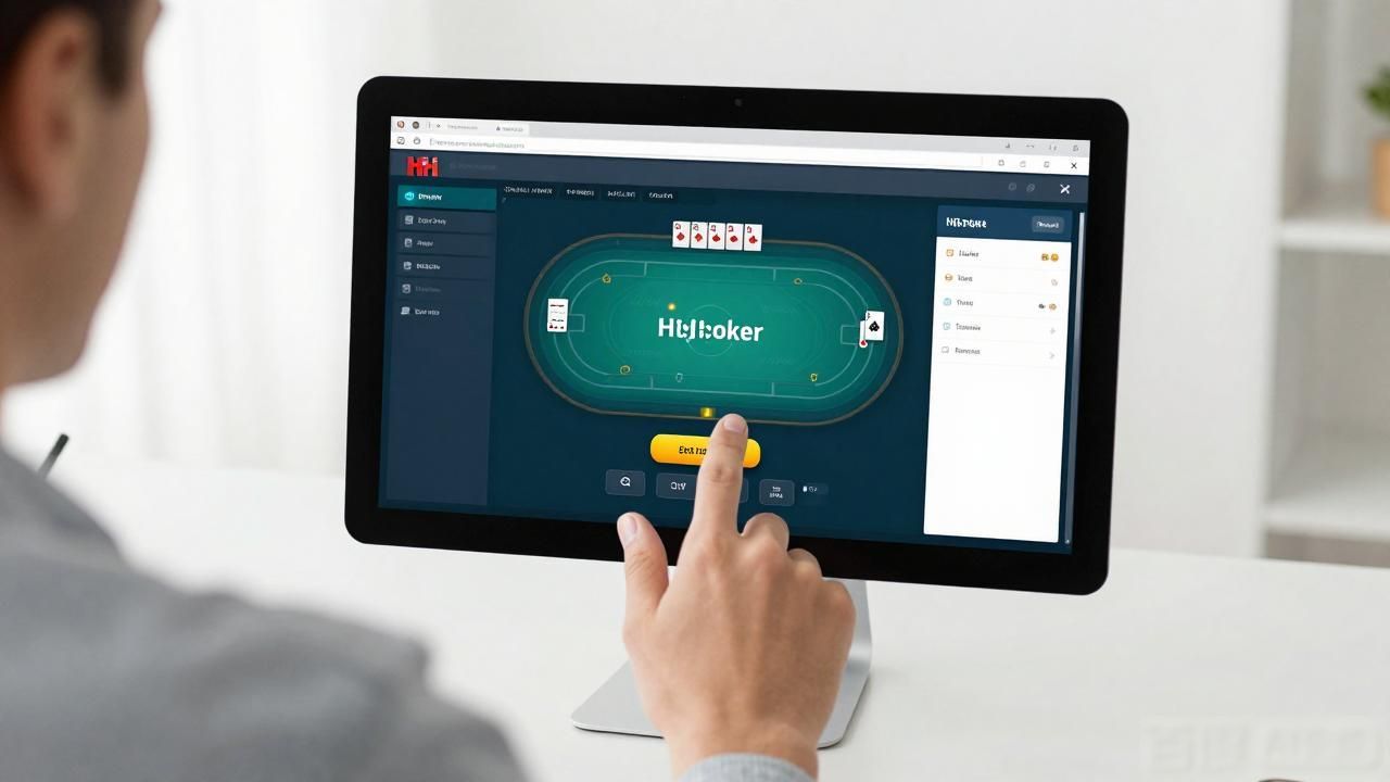 HHpoker电脑版下载安装教程 电脑上玩德州扑克的方法