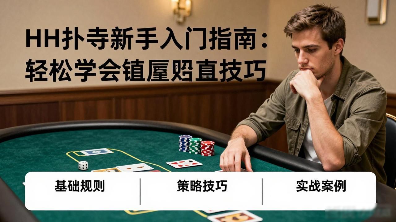 HH扑克新手入门指南：轻松学会德州扑克技巧