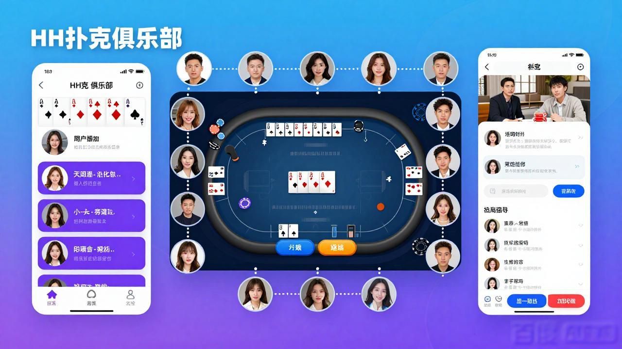 HH扑克社交功能怎么用 新手好友对战组局全攻略