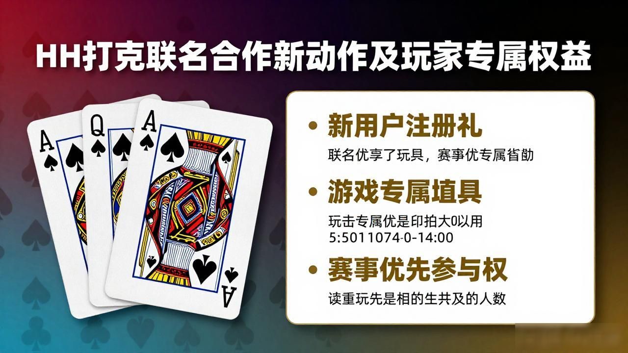 HH扑克联名合作有哪些新动作 玩家能享受哪些专属权益