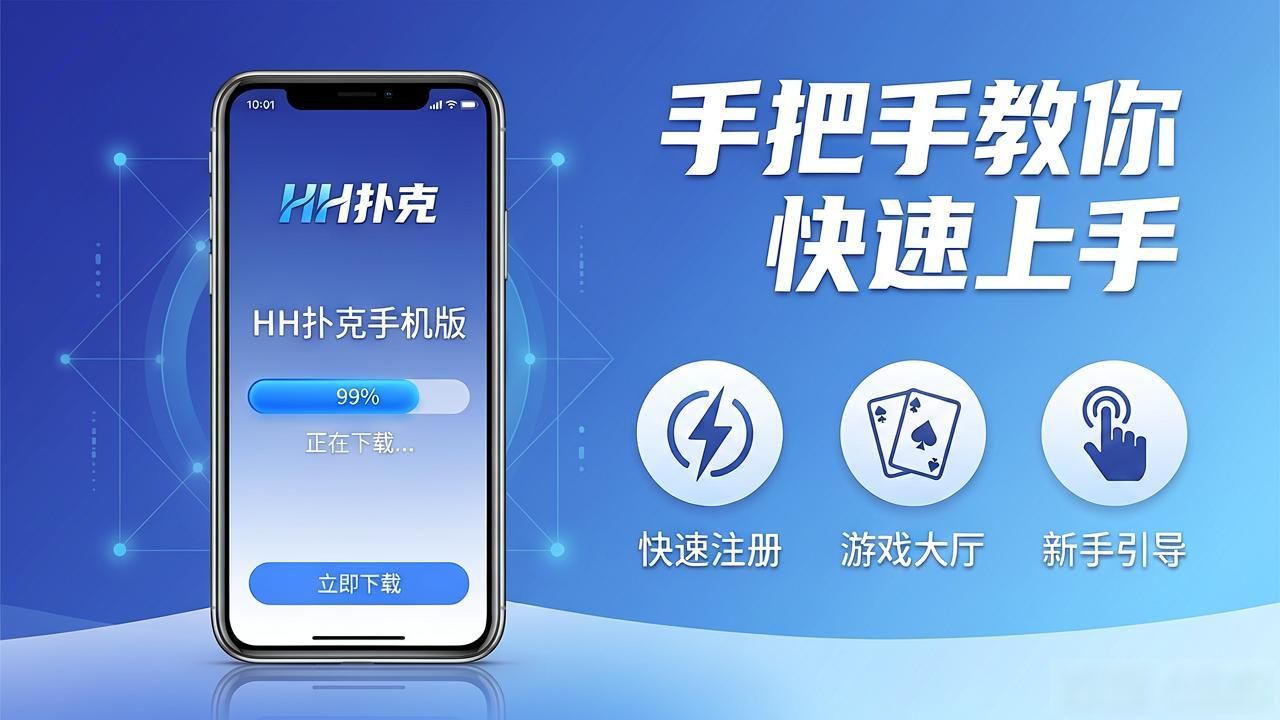 HH扑克手机版下载安装 手把手教你快速上手
