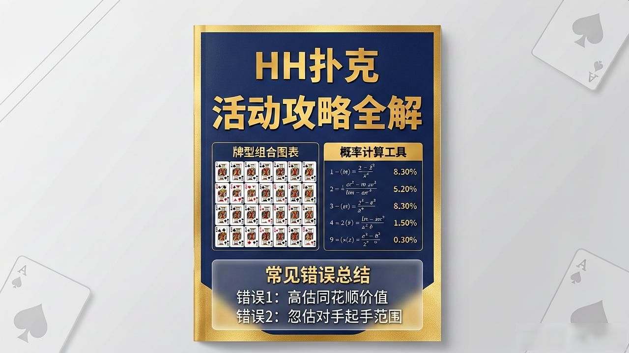 HH扑克品牌活动攻略 新手怎么参加有什么好处