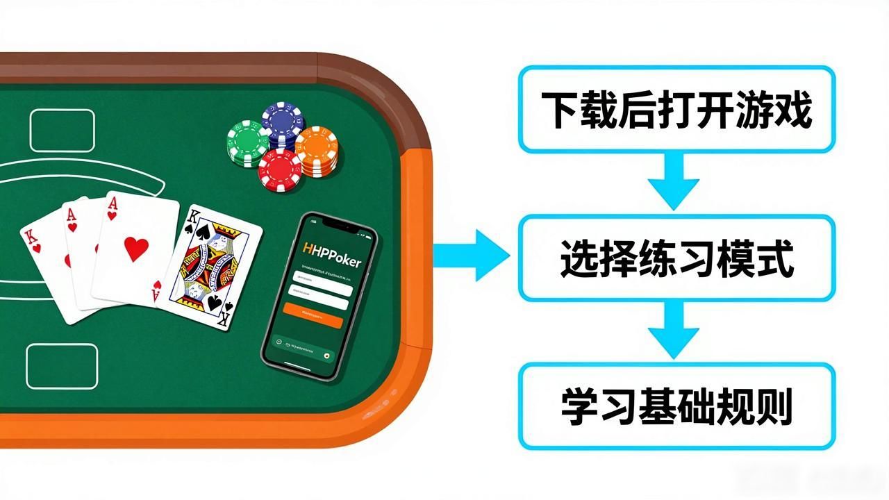 HH扑克新手入门指南：从零开始掌握德州扑克核心玩法