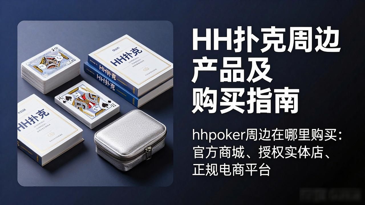 HH扑克周边产品有哪些？专业装备助力牌技提升