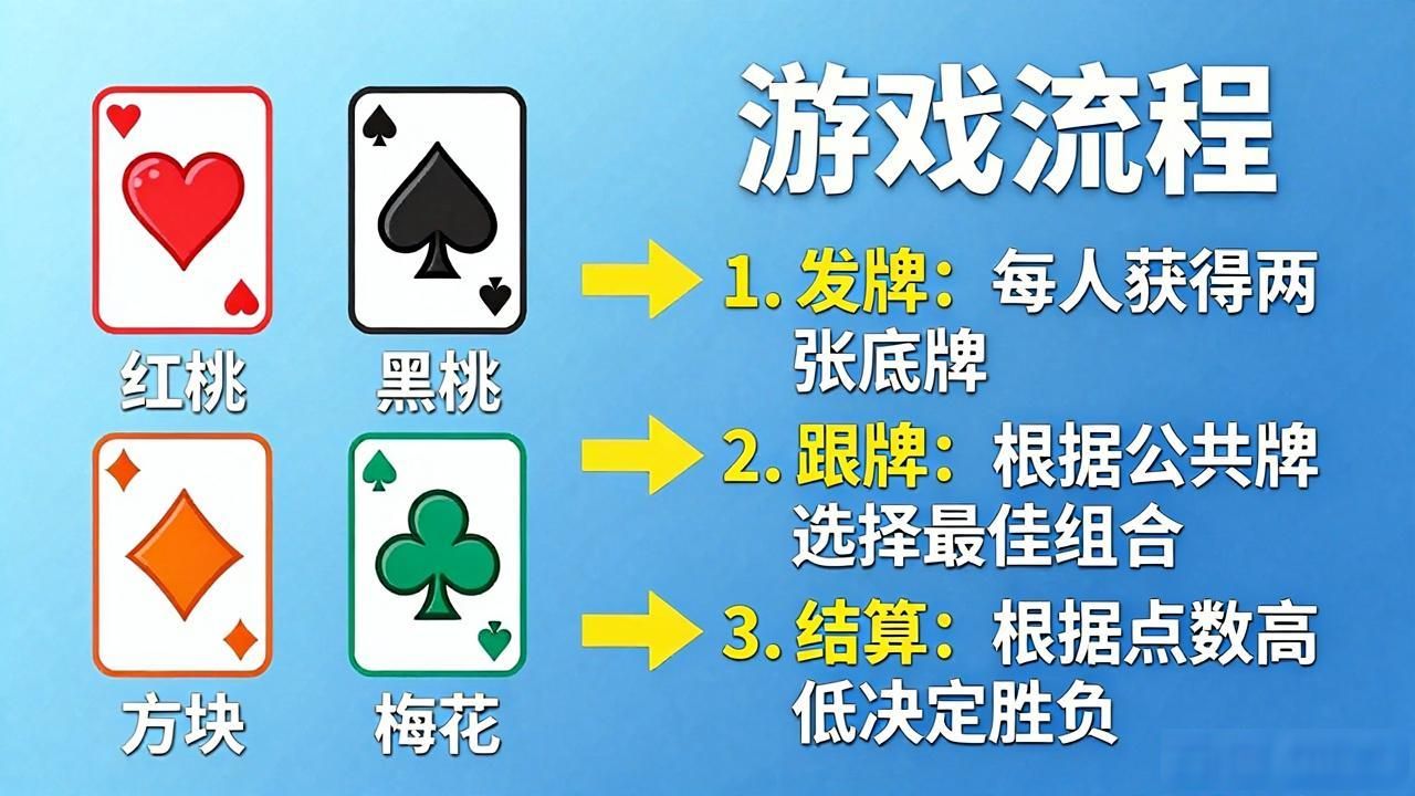 HH扑克游戏规则详解：新手必看的牌型与流程指南