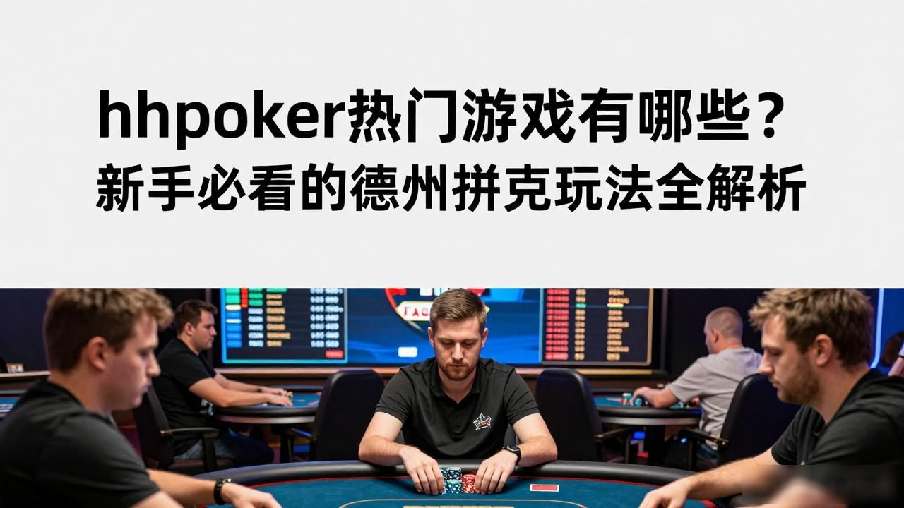 hhpoker热门游戏有哪些？新手必看的德州扑克玩法全解析