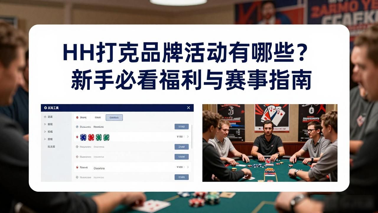 HH扑克品牌活动有哪些？新手必看福利与赛事指南