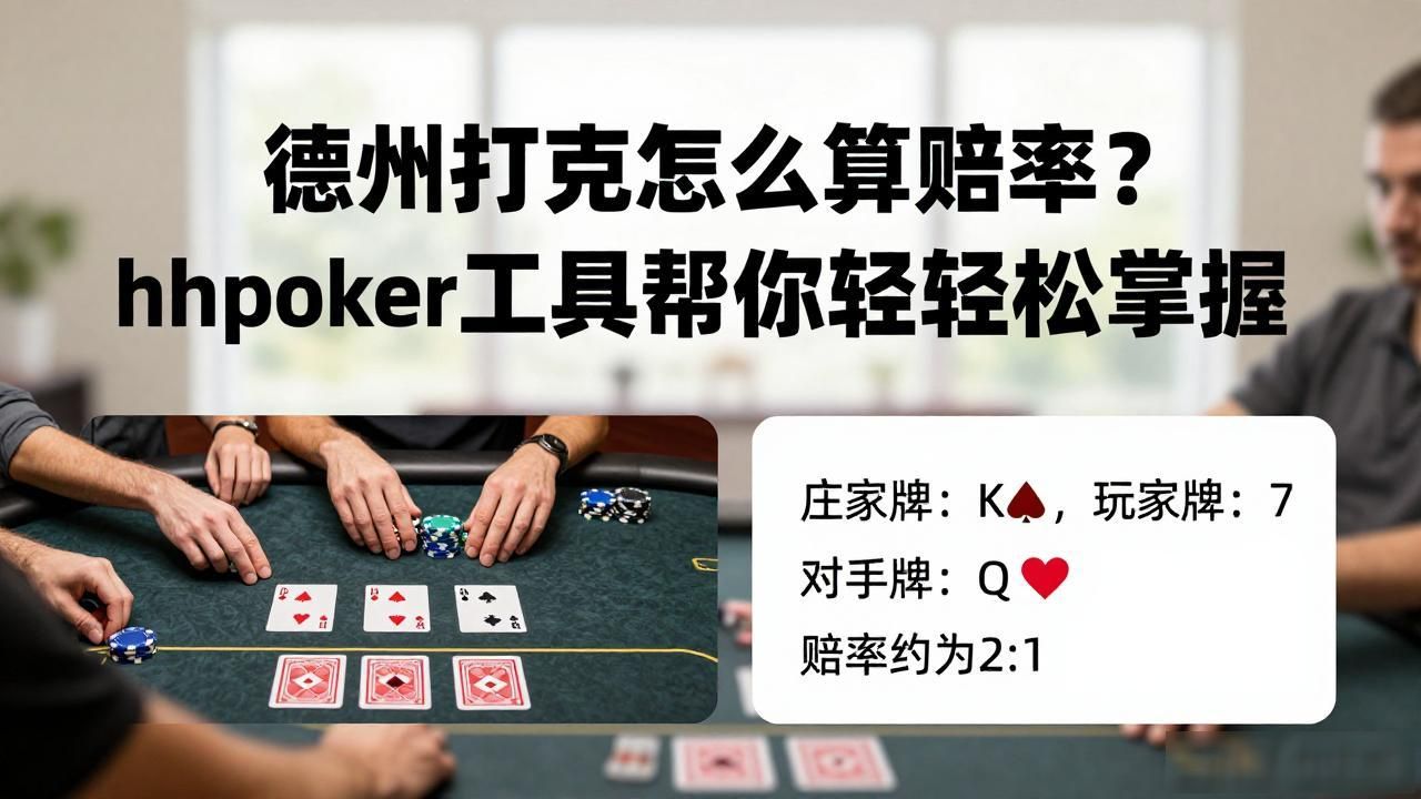 德州扑克怎么算赔率？hhpoker辅助工具帮你轻松掌握