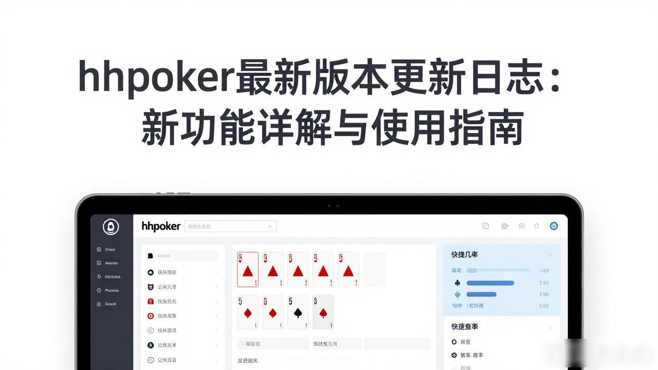 hhpoker最新版本更新日志：新功能详解与使用指南