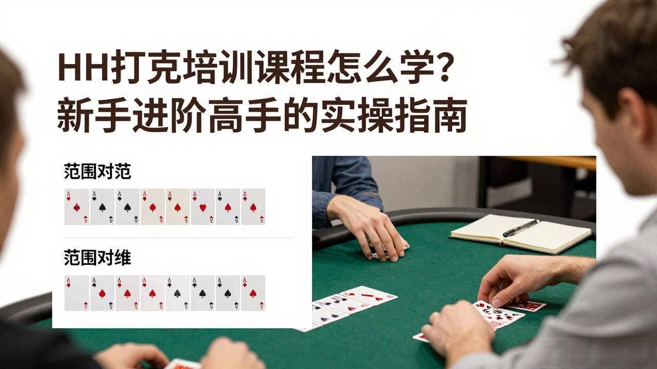 HH扑克培训课程怎么学？新手进阶高手的实操指南