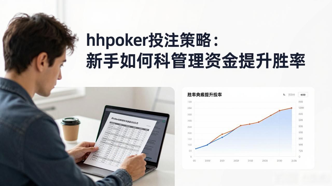 hhpoker投注策略：新手如何科学管理资金提升胜率