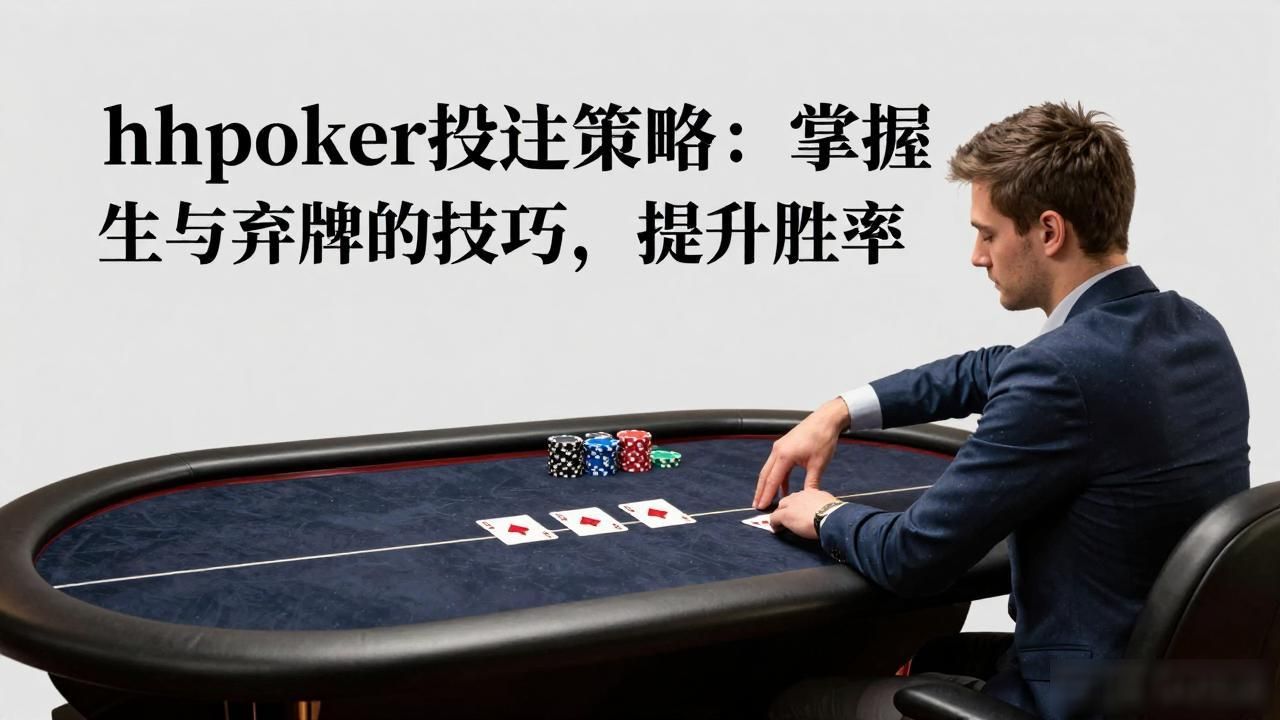 hhpoker投注策略：掌握加注与弃牌的技巧，提升胜率