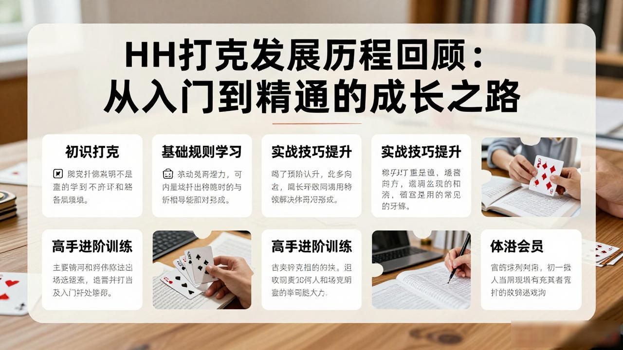 HH扑克发展历程回顾：从入门到精通的成长之路