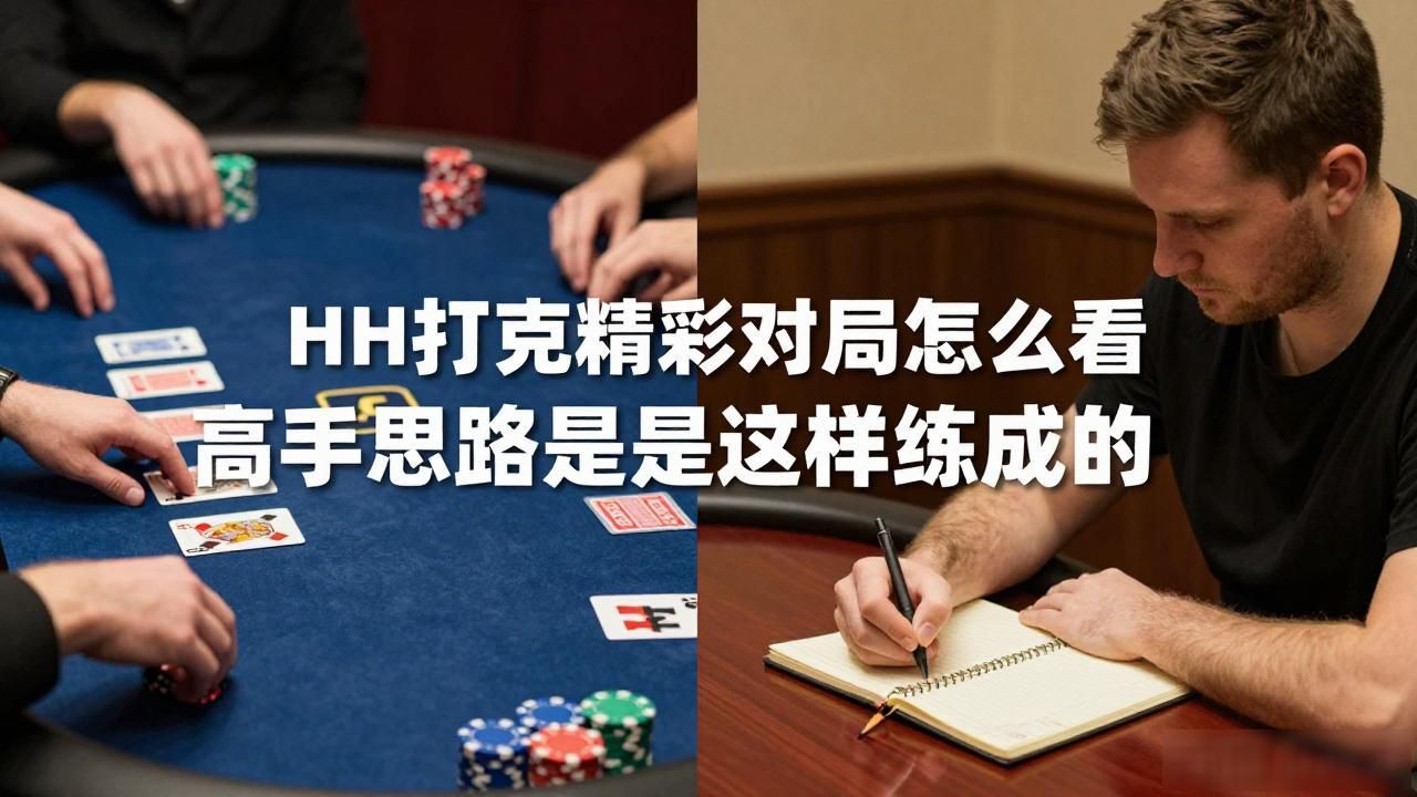 HH扑克精彩对局怎么看 高手思路是这样练成的