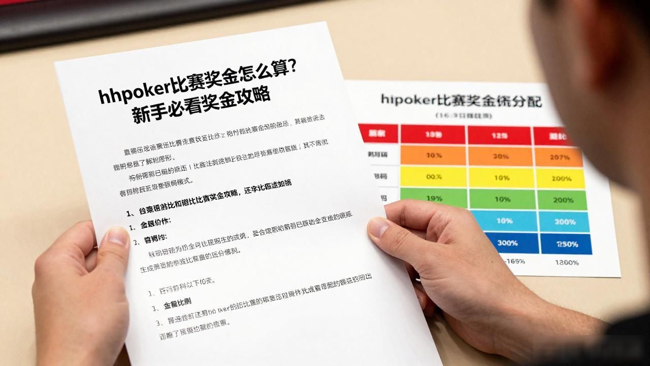 hhpoker比赛奖金怎么算？新手必看奖金攻略