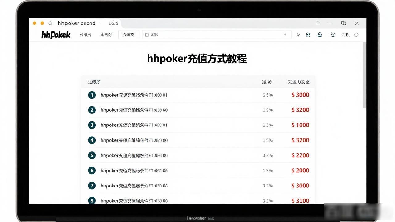 hhpoker怎么充值 hhpoker充值方式教程