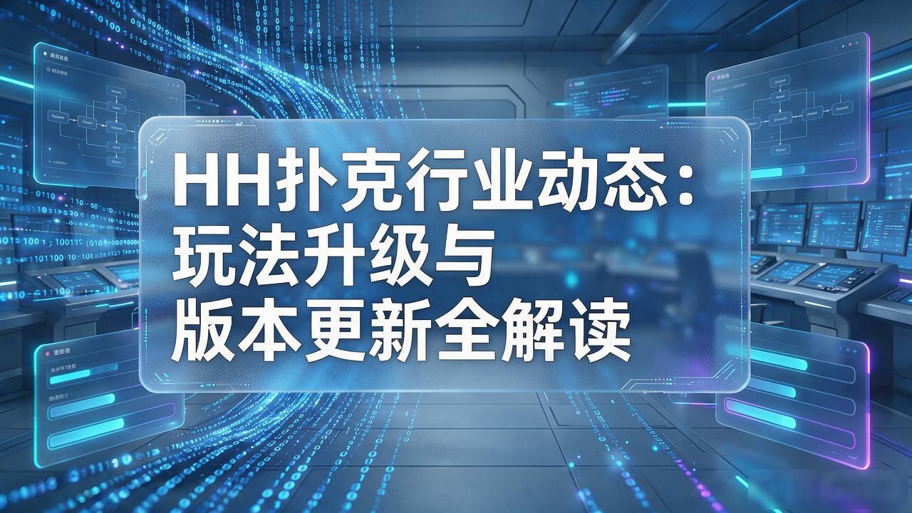 HH扑克行业动态：玩法升级与版本更新全解读