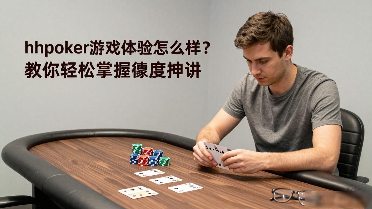 hhpoker游戏体验怎么样？教你轻松掌握德州扑克