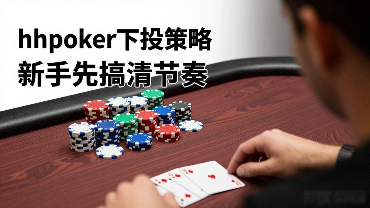 hhpoker下注策略 新手先搞清节奏