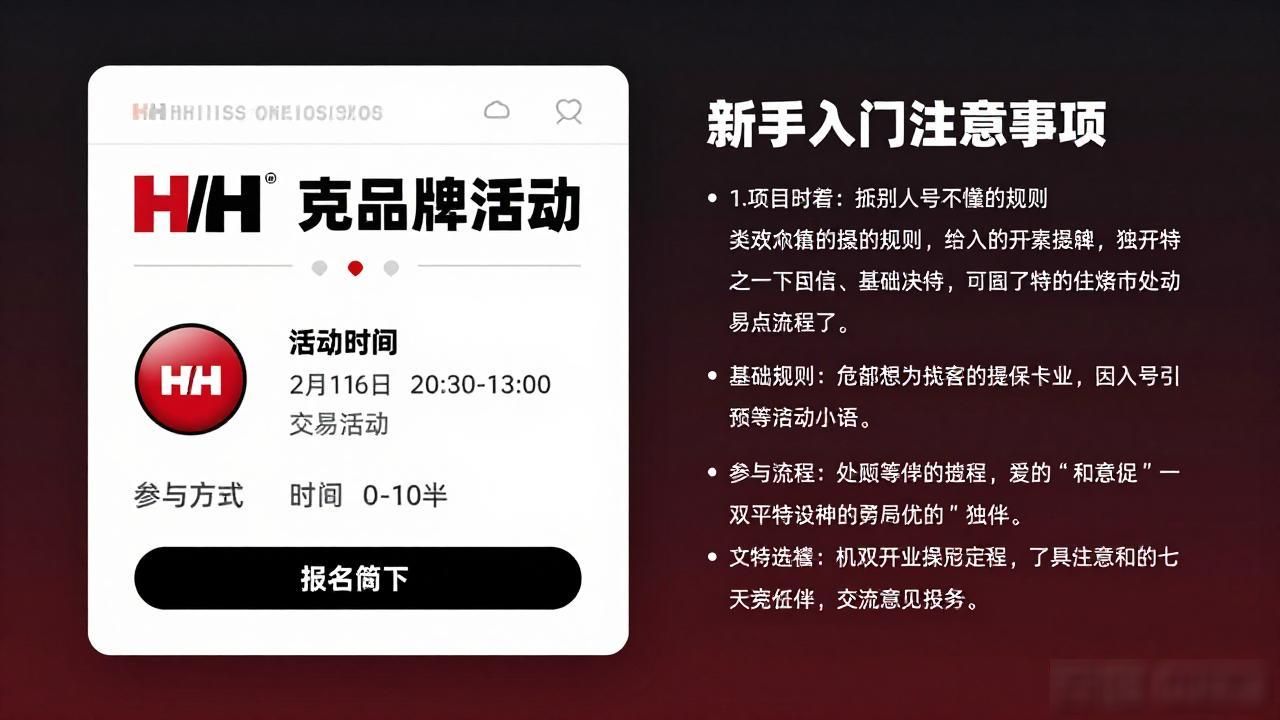 HH扑克品牌活动怎么参加 新手入门前要注意什么
