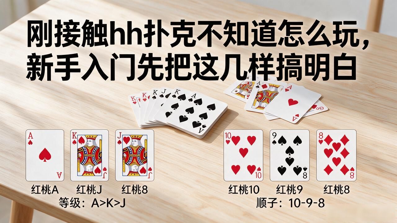 刚接触hh扑克不知道怎么玩，新手入门先把这几样搞明白