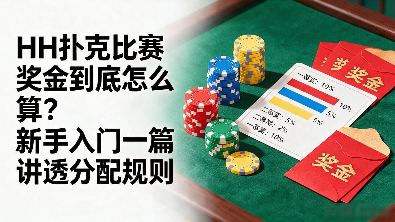 HH扑克比赛奖金到底怎么算？新手入门一篇讲透分配规则