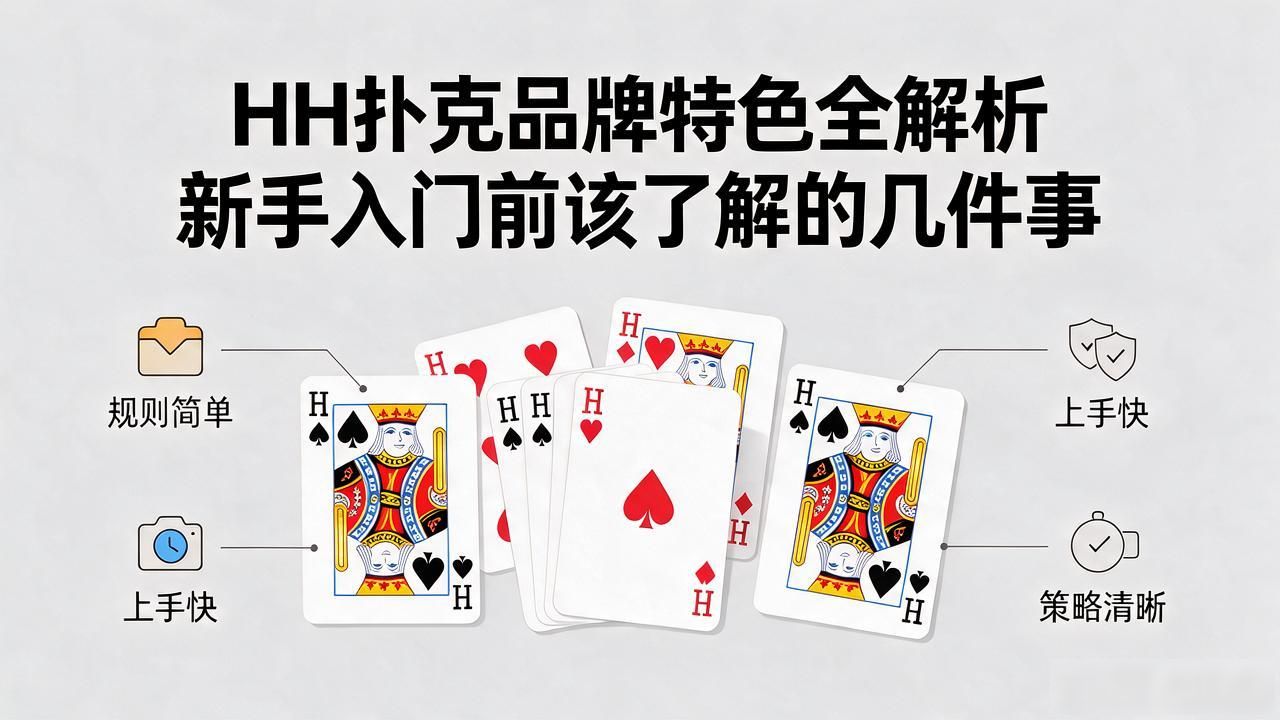 HH扑克品牌特色全解析 新手入门前该了解的几件事