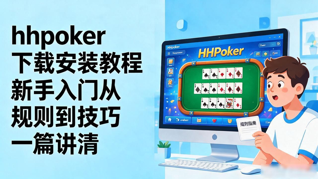 hhpoker下载安装教程 新手入门从规则到技巧一篇讲清