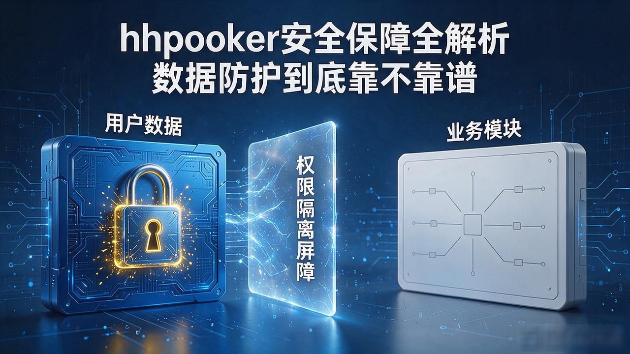 hhpoker安全保障全解析 数据防护到底靠不靠谱