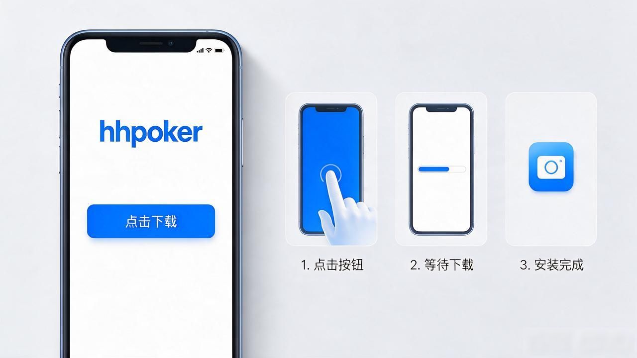 hhpoker手机版怎么下载安装，新手三分钟搞定