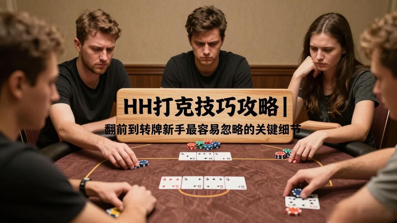 HH扑克技巧攻略｜翻前到转牌新手最容易忽略的关键细节