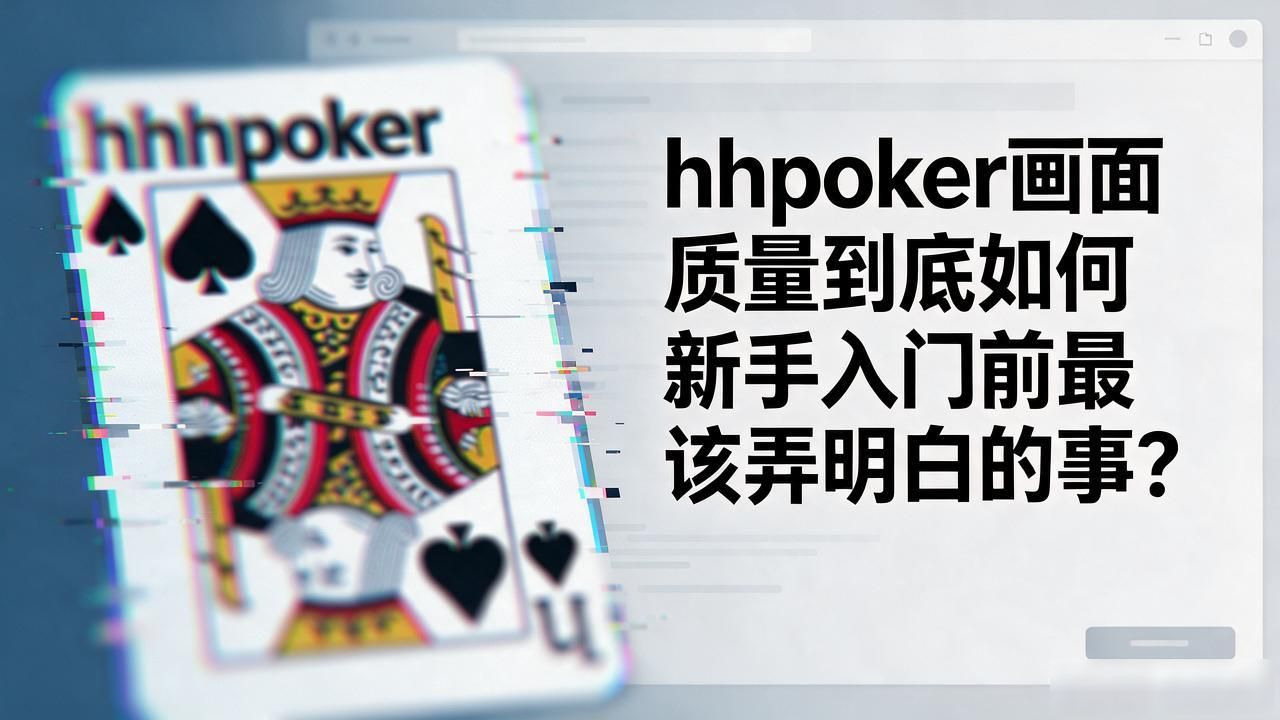 hhpoker画面质量_画面质量hd和fullhd_画面质量调到多少